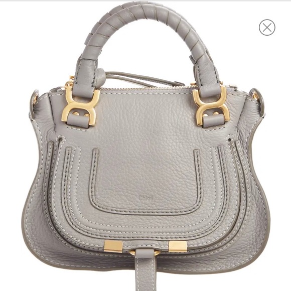 Chloe Handbags - Original Chloe Small Marcie Satchel in cashmere grey